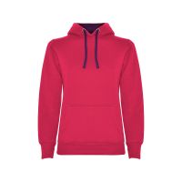 Толстовка с капюшоном Urban женская, фуксия/фиолетовый