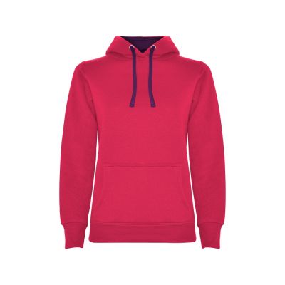 Толстовка с капюшоном Urban женская, фуксия/фиолетовый-0