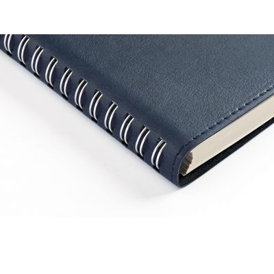 Ежедневник А5 недатированный Milano, темно-синий-5