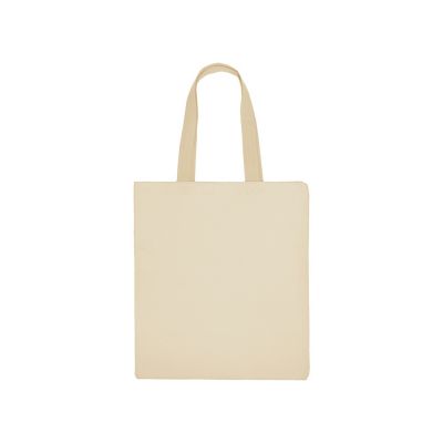 Сумка для шопинга Steady из хлопка с парусиновыми ручками, 260 г/м2, натуральный-3