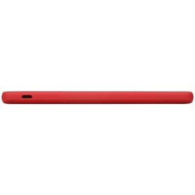 Портативное зарядное устройство Reserve с USB Type-C, 5000 mAh, красный-3