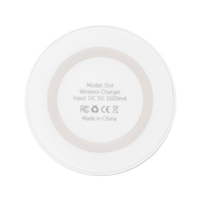 Беспроводное зарядное устройство Dot, 5 Вт, белый-4