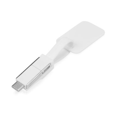 Зарядный кабель 3-в-1 Charge-it, белый-0