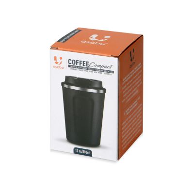 Термокружка CAFe COMPACT, 380 мл, черный-10