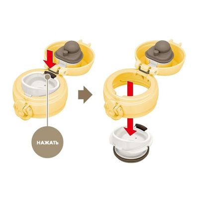 Термос из нерж. стали тм THERMOS JNL-356 CRY 0.35L-3