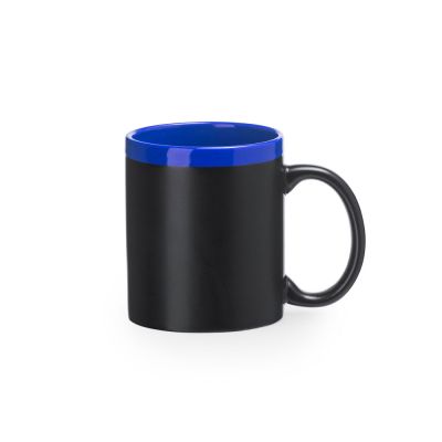 Кружка PALTA, 350 мл, черный/королевский синий-1