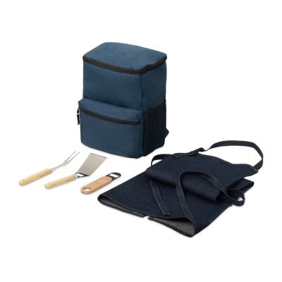 Подарочный набор для барбекю BBQ party, синий-0