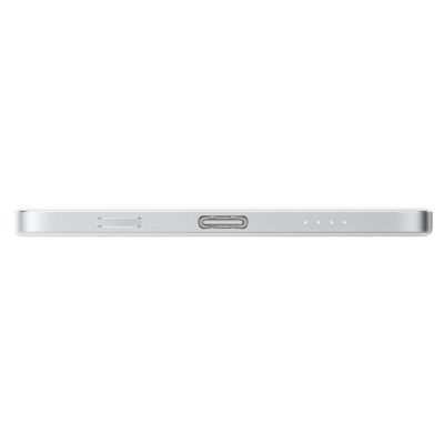 Внешний аккумулятор Xiaomi UltraThin Magnetic Power Bank 5000 15W GL Glacier Silver-3
