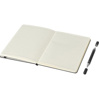 Skribo набор из шариковой ручки и блокнота - Черный-3