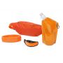 сумка- оранжевый, повязка- оранжевый, емкость- оранжевый прозрачный, браслет- оранжевый