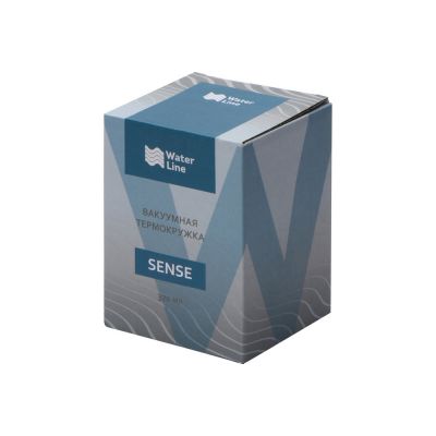 Вакуумная термокружка Sense, фиолетовый-5