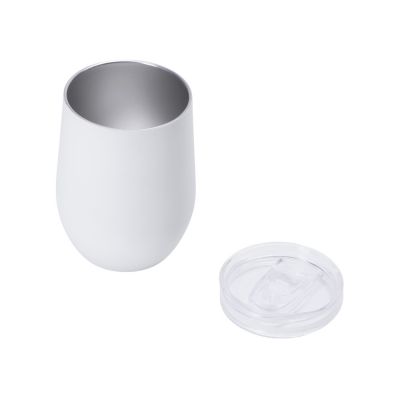Термокружка Vacuum mug C1, soft touch, 370мл, белый-1