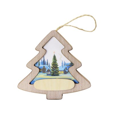 Подвеска с подсветкой, елочка, индивидуальный дизайн-2