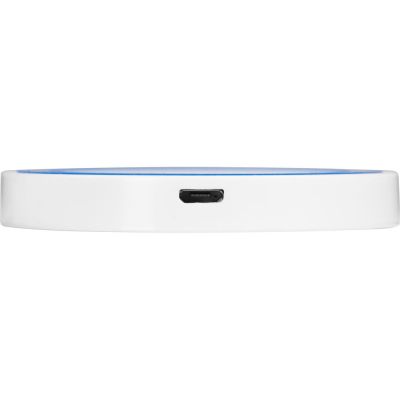 Беспроводное зарядное устройство Dot, 5 Вт, белый/синий-6