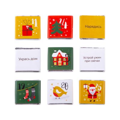 Шоколадный адвент-календарь Festive-4