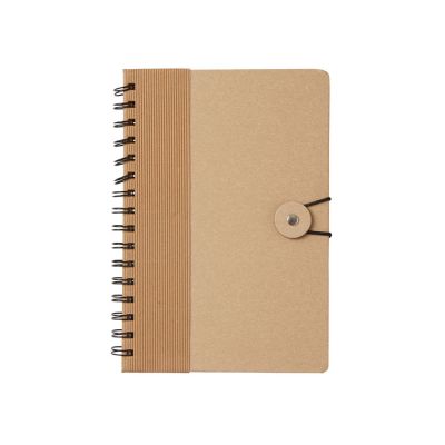 Крафтовый блокнот А5 в твердой обложке Saharan Cypress, 80 листов 70 гр/м2 бумаги, натуральный-1