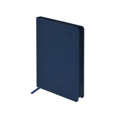 Ежедневник А5 Megapolis Color soft-touch, темно-синий-2