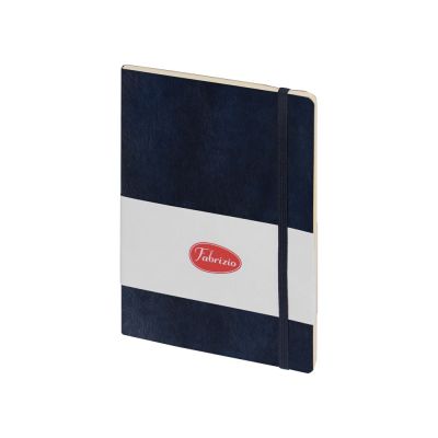 Блокнот А5 Fabrizio, 64 листа, темно-синий-0