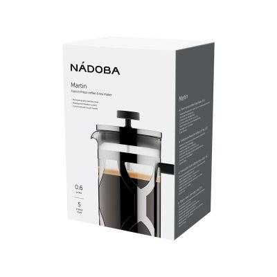 Френч-пресс 0,6 л, NADOBA, серия MARTIN-1