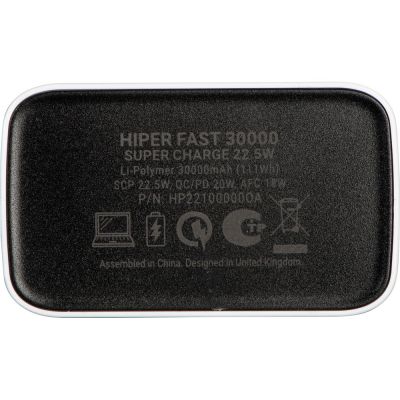 Портативный внешний аккумулятор FAST 30000 White-5