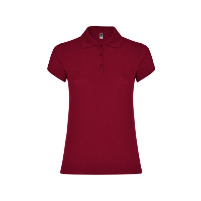 Рубашка поло Star женская, гранатовый-0