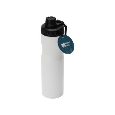 Бутылка для воды Supply Waterline, нерж сталь, 850 мл, белый/черный-7