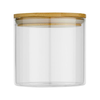 Стеклянный пищевой контейнер Boley объемом 320 мл, натуральный/прозрачный-2