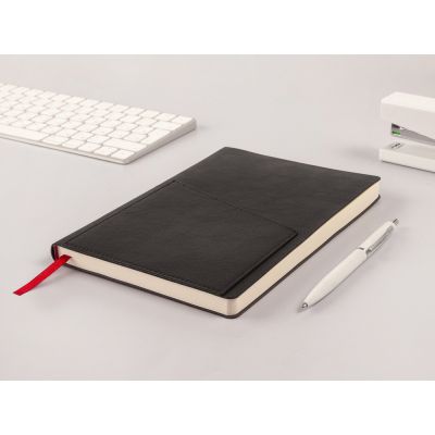 Ежедневник недатированный А5 Barcelona, черный-7