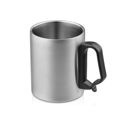 Стальная кружка с двойными стенками Climber Max, 450 мл, черный-0