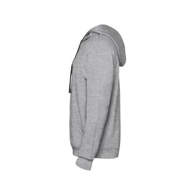 Толстовка с капюшоном Urban мужская, серый меланж/черный-2