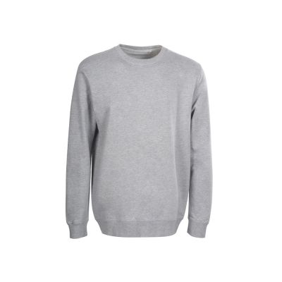 Свитшот Warsaw 220гр, унисекс, серый меланж-8