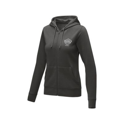 Женская толстовка на молнии Theron, storm grey-5