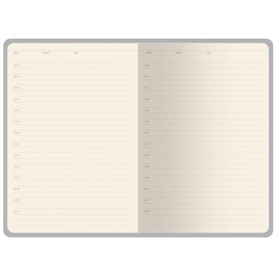 Ежедневник недатированный с магнитным клапаном А5 Venezia, зеленый-3