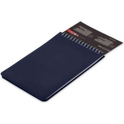 Бизнес - блокнот А5 (135 х 198 мм.) Офис-Лайн 60 л., синий-2