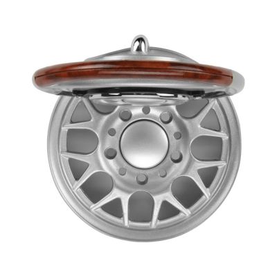 Часы настольные Колесо, серебристый-2