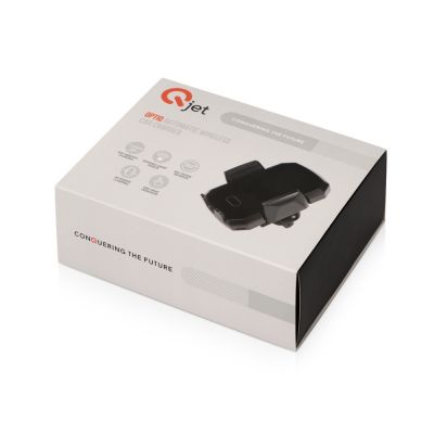 Автомобильное беспроводное зарядное устройство OptIQ, 10 Вт, черный-13