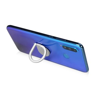 Держатель для телефона металлический Spot, серебристый-0