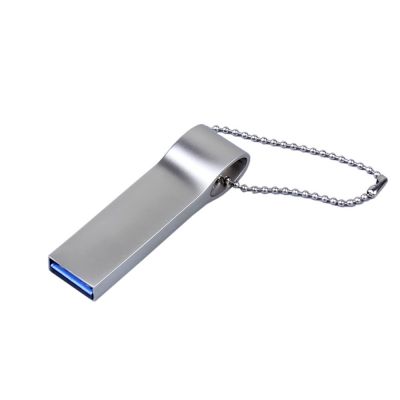 USB 2.0-флешка на 16 Гб с мини чипом, компактный дизайн, боковое отверстие для цепочки-0