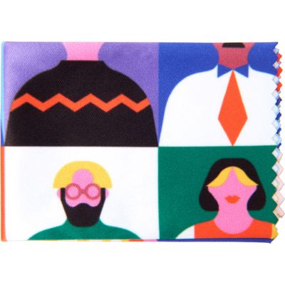 Салфетка для протирания очков с возможностью полноцветной печати-3