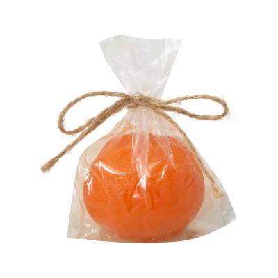 Свеча Мандарин, оранжевый-4