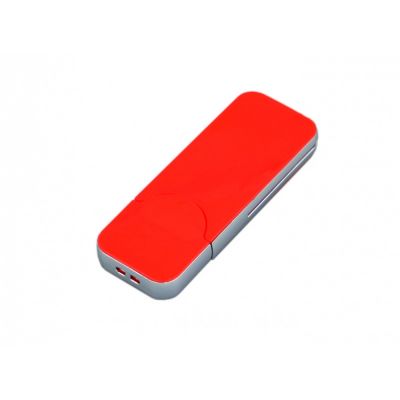 USB-флешка на 128 Гб в стиле I-phone, прямоугольнй формы, красный-0