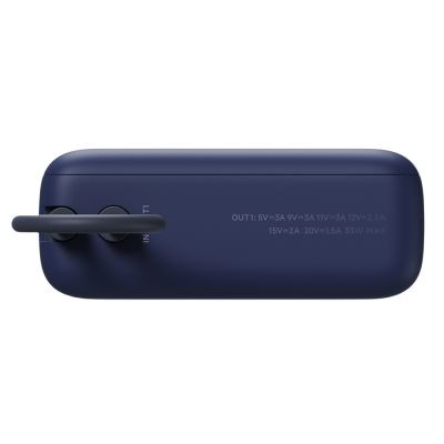 Внешний аккумулятор со встроенным кабелем Xiaomi 33W Power Bank 10000mAh (Integrated Cable) Ice Blue-4