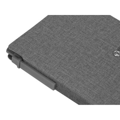 Блокнот А6 Write and stick с ручкой и набором стикеров, серый-3