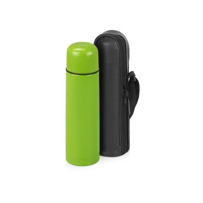 Термос Ямал с чехлом, 500мл, зеленое яблоко-0