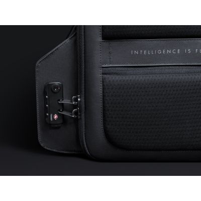 Водостойкий антикражный рюкзак Hipack для ноутбука 15.6, черный-10