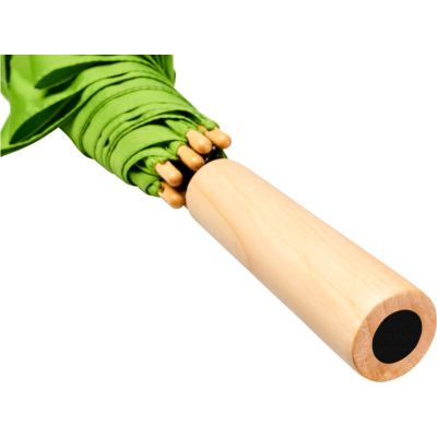 23-дюймовый автоматический зонт Alina из переработанного ПЭТ-пластика, лайм-4