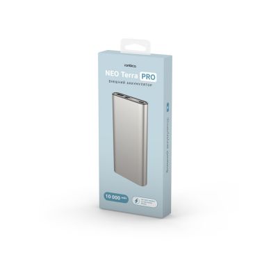 Внешний аккумулятор Rombica NEO Terra Pro, серебристый-5