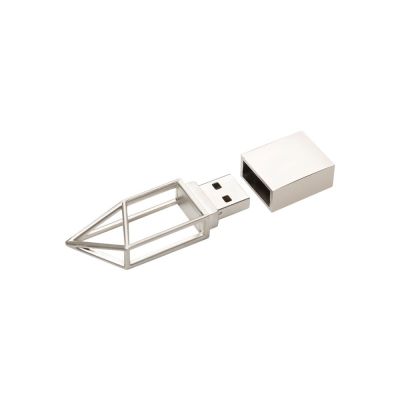 USB-флешка на 32 ГБ, micro USB  серебро-0