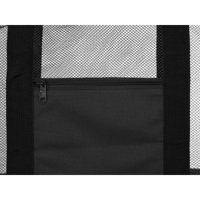 Сумка для шопинга и пляжа Coolmesh с изотермическим отделением внизу, черный-5