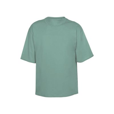 Футболка оверсайз Liyon унисекс, пыльно-бирюзовый-8